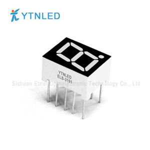 0.39英寸1位数码管共阴共阳红橙黄绿翠绿蓝白色ELS-3191AS,BS,AG,BG,AO,BO,AY,BY,AGG,BGG